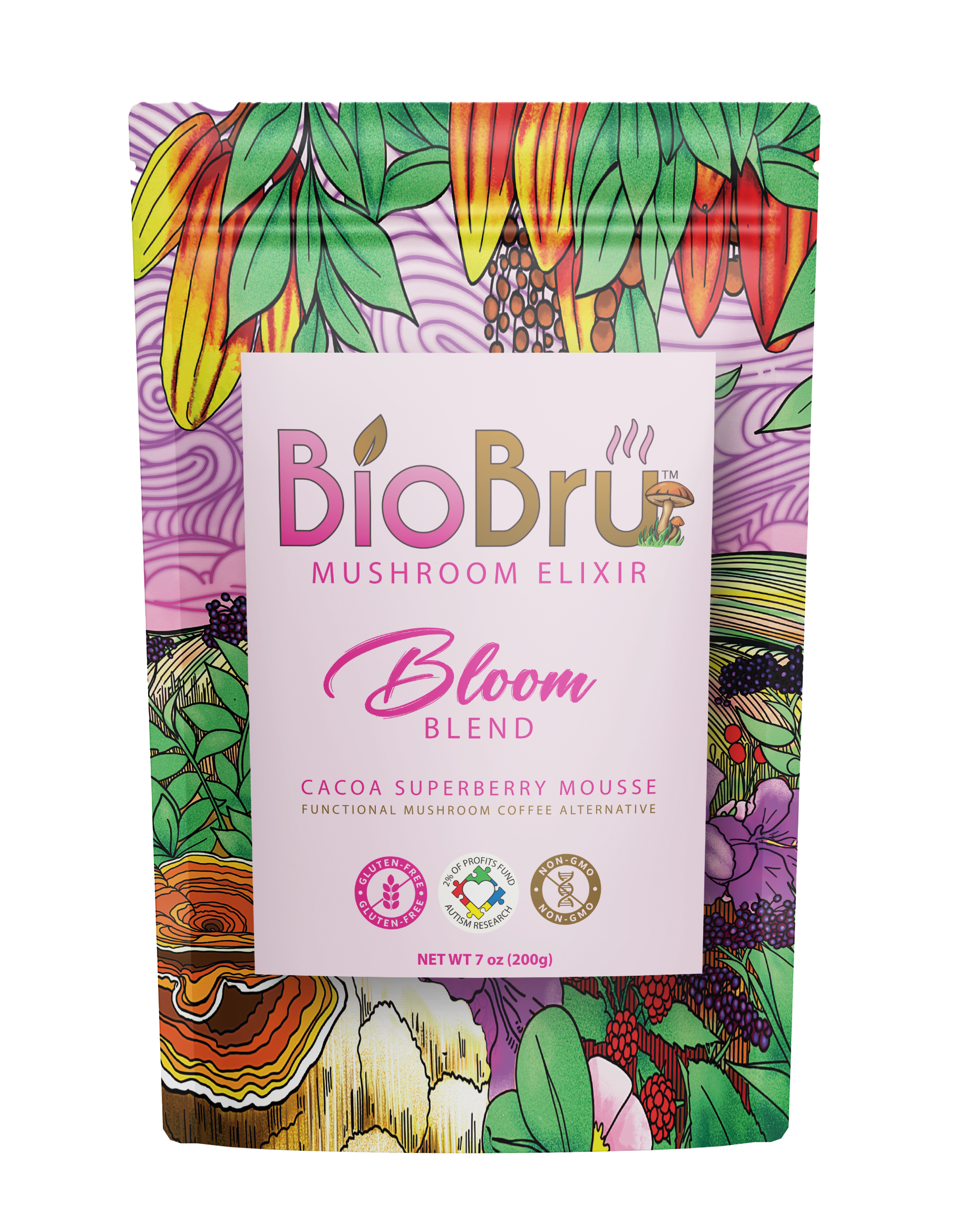 Bloom Mushroom Elixir | Functional Coffee Alternative | BioBru